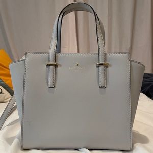 Kate Spade grey handbag/crossbody bag